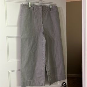 Women wide leg crop pants